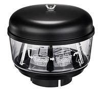 JSCARLIFE Filtre cyclonique tout-terrain, tuyau d'admission, universel pour tuba d'admission, pré-filtre à air pour tracteur, entrée d'air avec collecteur de sable (3 pouces)/(77 mm)