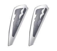 JSCARLIFE Lot de 2 supports d'essuie-glace de voiture en ABS pour pare-brise, aileron de lame d'essuie-glace de pare-brise, pressuriseur, protecteur d'essuie-glace, support d'accessoire décoratif