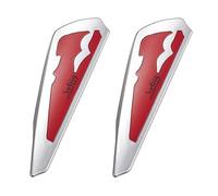 JSCARLIFE Lot de 2 supports d'essuie-glace de voiture en ABS pour pare-brise, aileron de lame d'essuie-glace de pare-brise, pressuriseur, protecteur d'essuie-glace, support d'accessoire décoratif