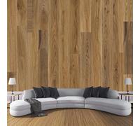 JSCWDET Papier Peint Éléments De Plancher En Bois Soie, Brun Poster Geant Mural 3D Pour Salon Chambre Décoration Murale,Texture De Plancher En Chêne,150×105 Cm (W×H)