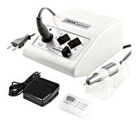 JSDA Ponceuse pour Ongles Professionnelle 30000 tr/min, Lime à Ongle Électrique avec Pédale pour Gel et Acrylique, Machine Manucure Pédicure Silencieuse et Faible Vibration, Kit Complet avec 4 Embouts