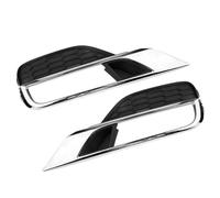 JSDFX Remplacer le cache du phare 2 Pièces Pare-Chocs Avant Antibrouillard Gril Grilles Garniture De Couverture Pour Pour CR-V Pour CRV 2015 2016 Lampe Calandre Accessoires Voiture