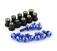 JSDHFQ Kit De Boulons De Pare-Brise pour S&uzuki GSXR250 GSXR300 GSXR125 GSX-R1000 Hayabusa GSX1300R GSX-S750 1000 SFV650 Gladius SVS