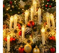 Jsdoin Guirlande lumineuse de 8 m à piles + USB - Avec minuterie - Étanche - Éclairage de Noël pour l'intérieur et l'extérieur - Décoration de jardin, mariage, sapin de Noël