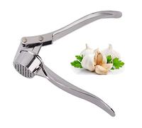 Jsdoin Presse-ail de cuisine professionnelle, hachoir à ail broyeur de gingembre, presse-ail à usage intensif, broyeur d'ail, hachoir à ail convivial, facile à nettoyer et durable