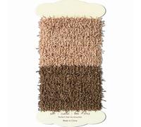 Jseng Lot de 10 élastiques à cheveux épais sans couture pour queue de cheval - Sans danger - Marron neutre