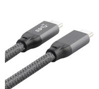 JSER 50 cm Cable video de donnees USB-C USB 3.1 male a male de type C avec marqueur E 100w