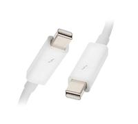 JSER Câble de données vidéo Thunder Bolt 2 Port vers Thunder Bolt 2 mâle vers mâle (0,5 m) pour Mac Air Pro 2013 2014 2015 (50 cm)