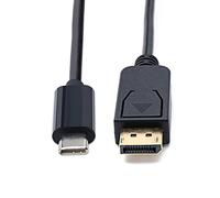 JSER Câble USB 3.1 type C vers DisplayPort DP DP 4K UHD HDTV pour téléphone portable Samsung Galaxy S8 S8+ Plus