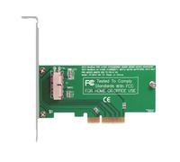 JSER Carte de Conversion PCI Express PCI-E vers SSD AHCI NVMe 12+16 Broches pour Mac Pro Air 2013, 2014 et 2015 (Compatible avec Les processeurs A1493, A1502, A1465 et A1466).