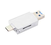 JSER USB-C Type C USB 2.0 vers NM Nano Carte mémoire et Lecteur de Carte TF Micro SD Compatible avec téléphone Portable Huawei et Ordinateur Portable