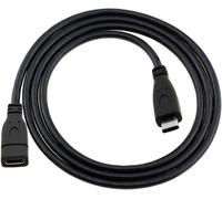 Jser Usb-C Usb 3.1 Type C Mâle Vers Femelle Câble De Données D'Extension Pour Ordinateur Portable Et Macbook Tablette Téléphone Portable 1 M[Z1788]