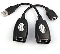 Jser USB Extension Extender Adapter jusqu'à 45,7 m utilisant Cat5 RJ45 Câble LAN.[V450]