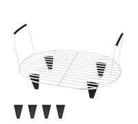 JSGHGDF 1 grille de cuisson multifonction conçue pour les modèles de 8,5 litres, en acier inoxydable avec protections en silicone pour cuisson lente