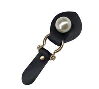 JSGHGDF 1 lot de fermoirs à boucle faits à la main pour cartes - Fermoir à moraillon - Pour portefeuille, sac à main - Pour couture et loisirs créatifs, Boutons-pression Black Pearl