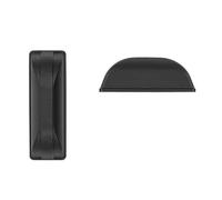 JSGHGDF 2 pièces de taquets pour bagages, support pratique pour le fond de la valise, pieds de valise, coussinets de rechange pour support de valise