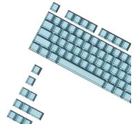 JSGHGDF 97Key PBT Shadows Fold Shining Through Keycaps for Switches with Side Printed Legends and Original Profile Shadows Fold Shining Through Keycaps