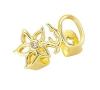 JSGHGDF Accessoire de mode pratique et robuste en forme de fleur plaqué cuivre pour un port confortable à tout événement usage quotidien accessoires dentaires de mode, One Size, Comme décrit, Comme