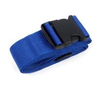 JSGHGDF Add a Bag Sangle de bagage avec boucle pour connecter les bagages ensemble Sangles d'emballage avec boucle 198,1 cm, bleu marine