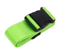 JSGHGDF Add a Bag Sangle de bagage avec boucle pour connecter les bagages ensemble Sangles d'emballage avec boucle 198,1 cm, vert fluorescent