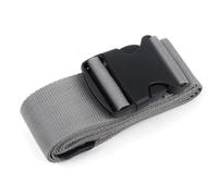 JSGHGDF Add a Bag Sangle de bagage avec boucle pour connecter les bagages ensemble Sangles d'emballage avec boucle 198,1 cm, gris foncé