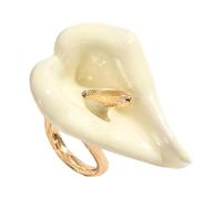 JSGHGDF Anneaux ouverts avec forme de fleur de Calla réglable en | Détail pour une tenue de tous les jours