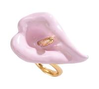 JSGHGDF Anneaux ouverts avec forme de fleur de Calla réglable en | Détail pour une tenue de tous les jours