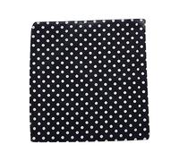 JSGHGDF Bandanas multi-usages - Grand pois - Pour adultes et adolescents - Turban élégant - Pour festival de musique - Foulard noir et blanc - Pour femme - Bleu marine - Carré - Mélange de couleur