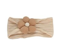 JSGHGDF Bandeau élastique à fleurs pour bébé jacquard doux et large bord pour bébé Bandeau pour enfants Coiffe néonatale