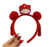 JSGHGDF Bandeau serpent brodé unique pour fête traditionnelle chinoise du printemps festival serpent pour diverses occasions