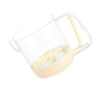 JSGHGDF Batteur à main haute capacité avec design en polycarbonate + ABS résistant à la chaleur et graduations précises pour la cuisine professionnelle, bol mélangeur de grande capacité avec échelle