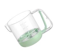 JSGHGDF Batteur à main haute capacité avec design en polycarbonate + ABS résistant à la chaleur et graduations précises pour la cuisine professionnelle, bol mélangeur de grande capacité avec échelle