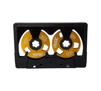 JSGHGDF Bobine de ruban adhésif rétro en métal 45 minutes double face pour audiophiles et collectionneurs