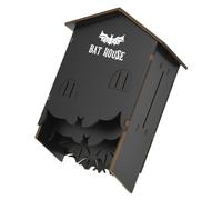 JSGHGDF Boîte à chauve-souris en bois rouillé pour équilibrer l'écologique avec matériel de montage rapide pour la conservation de la faune sauvage