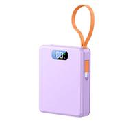 JSGHGDF Boîte de rangement pour batterie 4 x 18650 Sources d'alimentation avec affichage du circuit Boîtier de couleur amovible en option USB C Charge rapide