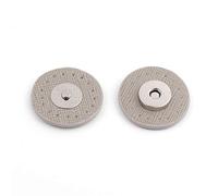 JSGHGDF Boutons magnétiques à coudre pour sac à main, fermeture en métal, accessoires de couture, gris foncé