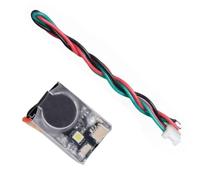 JSGHGDF Buzzer de Recherche d ' Avion avec lumière de localisation, JHE42B | Module d ' alerte de contrôleur de vol à 3 fils pour la recherche de récupération de brosse