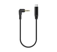 JSGHGDF Câble coudé de 3,5 mm vers câble de type C - Noyaux métalliques pour améliorer la clarté - Compact et portable - Pour accessoires électroniques - Adaptateur auxiliaire en forme de L vers USB C