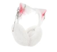 JSGHGDF Cache-oreilles en peluche douce avec oreilles de chat assurant une chaleur confortable pour un usage quotidien par temps froid pour adultes, Tel que montré, taille unique