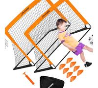 JSGHGDF Cage de football pliable et accessoires pour construire un but de football Team Spirit