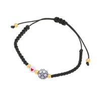 JSGHGDF Chaîne de poignet unique tressée avec perles pour les amateurs de football, parfaite pour ajouter du charme à n'importe quelle tenue de fan de football, taille unique, Comme décrit