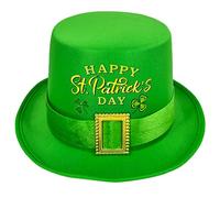 JSGHGDF Chapeau trèfle vert pour fête de la Saint-Patrick - Chapeau de fête nationale irlandaise - Accessoires de festival