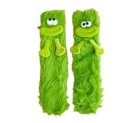 JSGHGDF Chaussettes pelucheuses pour femme, douces et confortables, chaudes pour l'hiver, lit en peluche, jolies poupées de dessin animé, chaussettes de cheville pour la maison, Série Big Hand Gree