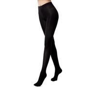 JSGHGDF Collants souples et extensibles 70D semi-opaques taille haute couleur unie avec pieds pour cosplay - Collants doux avec pieds de couleur unie, Noir , taille unique
