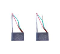 JSGHGDF Condensateur de moteur monophasé CBB61 de rechange, 4 4 2,5 UF
