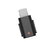 JSGHGDF Convertisseur d'interfaces sonores multi-appareils - Design ergonomique en forme de L - Adaptateurs pour microphones mobiles - Adaptateurs pour micro - Petits adaptateurs non perdus