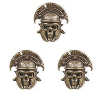 JSGHGDF Couteaux artisanaux paracordes perles parachutes cordon perle tête de mort couteaux lanière laiton cutter perle tête de mort perles paracordes