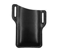 JSGHGDF Cuir artificiel pour ceinture de transport pour téléphone portable, Noir , M, Sac à dos de