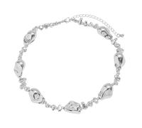 JSGHGDF Décoration étoile élaborée chaîne en pierre modifiable paillettes plan incohérent sentiment de mode bijoux passion date tenue incohérente sphère de pierre, C, Comme décrit, Comme décrit.