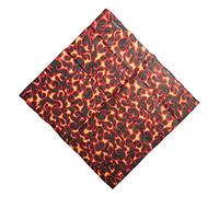 JSGHGDF Écharpe de protection multi-usage carrée sans couture motif flammes pour moto, hip-hop, bandana, cou, Petite flamme jaune, M
